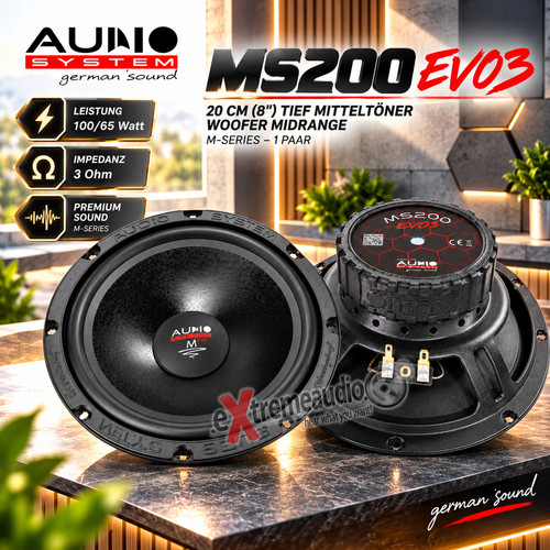 Audio system ms200 - audio, evo3