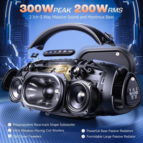 King x20 300w - picco, rms
